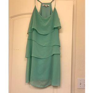 Pastel green Forever 21 dress